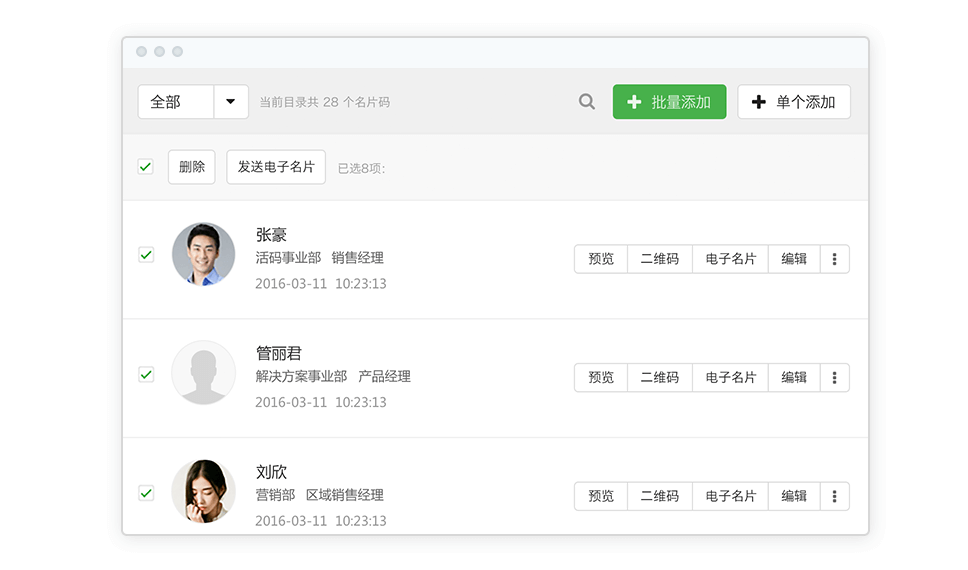 人员管理 人员管理