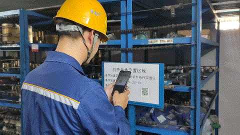 鄂城钢铁借助二维码，提高了备件管理工作效率