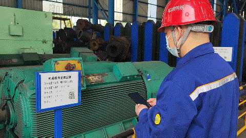 鄂城钢铁借助二维码，提高了备件管理工作效率