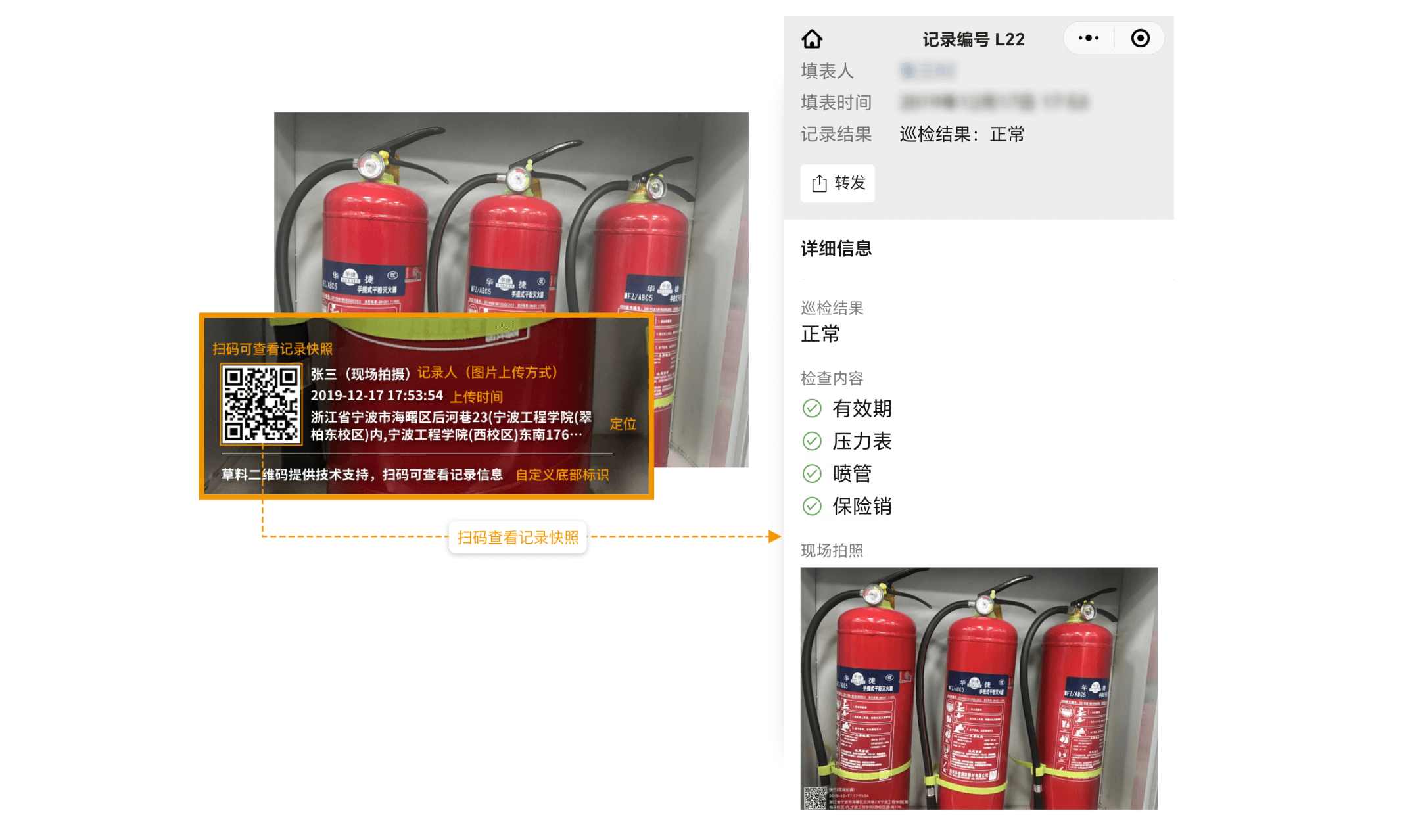 Digital management interface