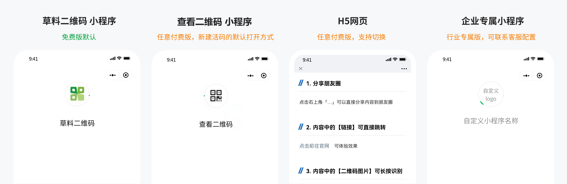 微信扫码打开方式