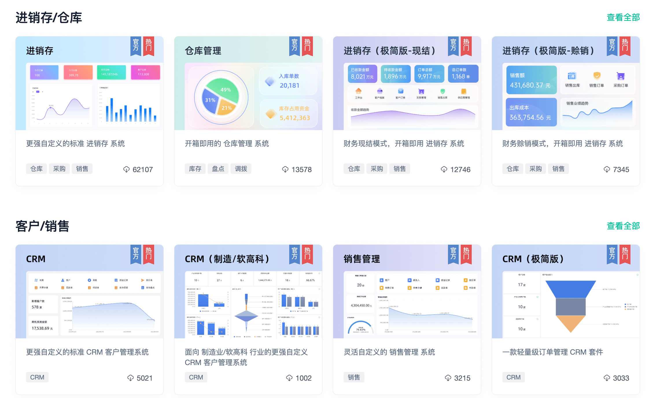 JianDaoYun interface