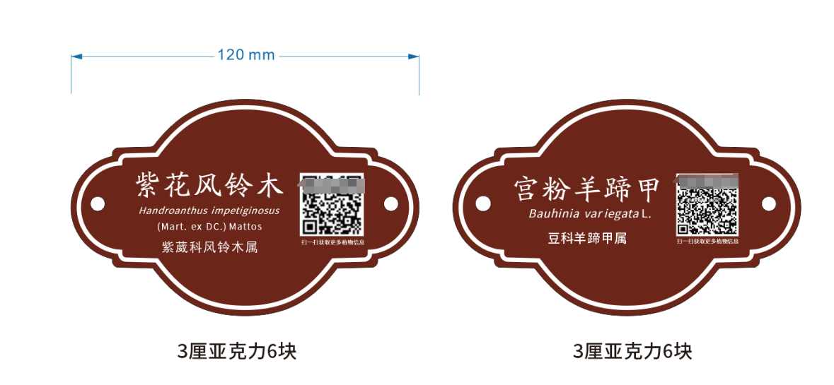 printed tag examples